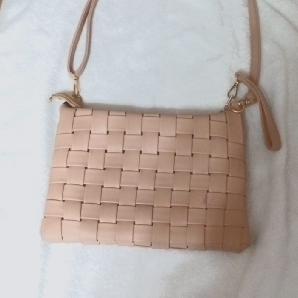 Clutch purse soft vegan leather